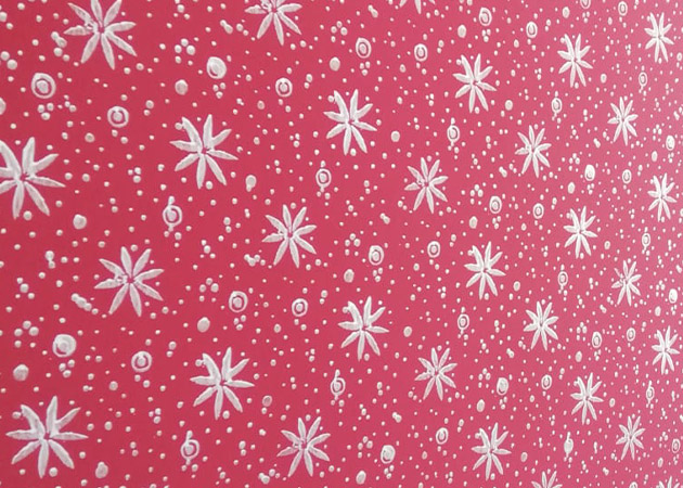 desenli boya siyah desen